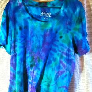 Plus size tie dye